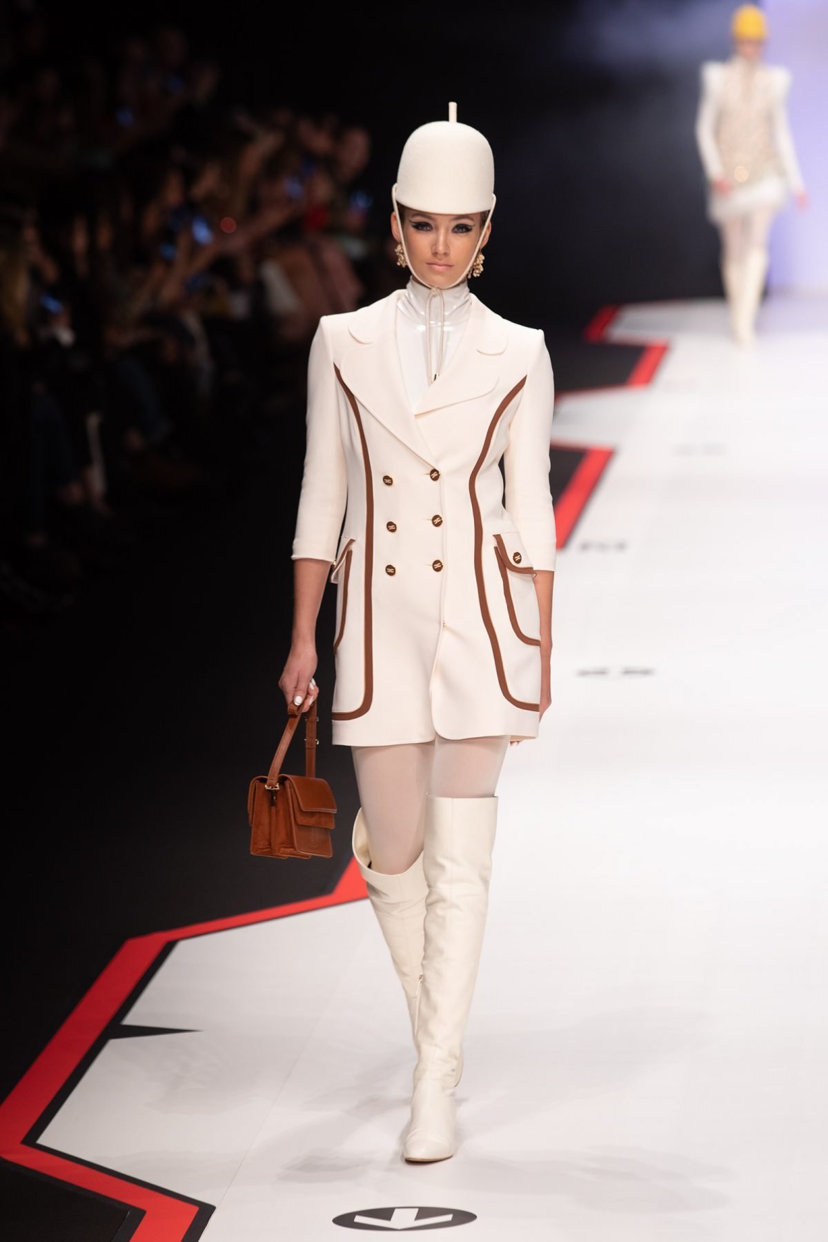 Elisabetta franche fall winter collection F/W 2019-2020 on catwalk during MilanoModaDonna - Milan Fashion Week #mfw Elisabetta franche fall winter collection F/W 2019-2020 on catwalk during MilanoModaDonna - Milan Fashion Week #mfw