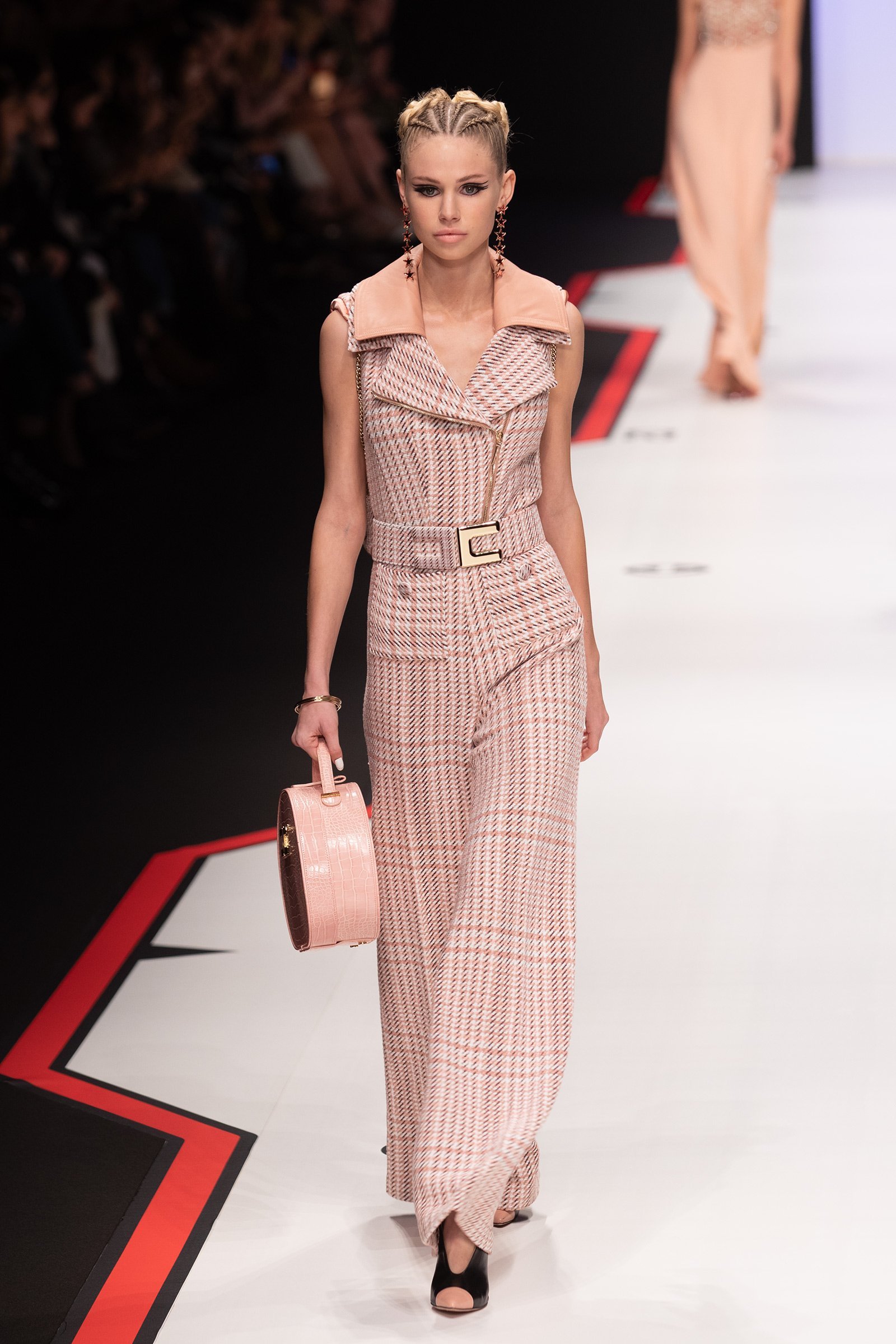 Elisabetta franche fall winter collection F/W 2019-2020 on catwalk during MilanoModaDonna - Milan Fashion Week #mfw