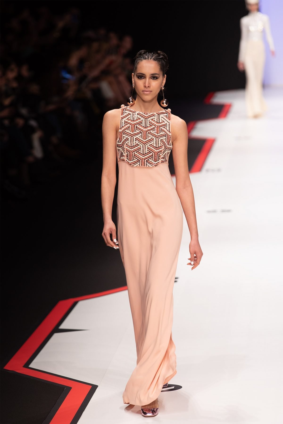 Elisabetta franche fall winter collection F/W 2019-2020 on catwalk during MilanoModaDonna - Milan Fashion Week #mfw Elisabetta franche fall winter collection F/W 2019-2020 on catwalk during MilanoModaDonna - Milan Fashion Week #mfw