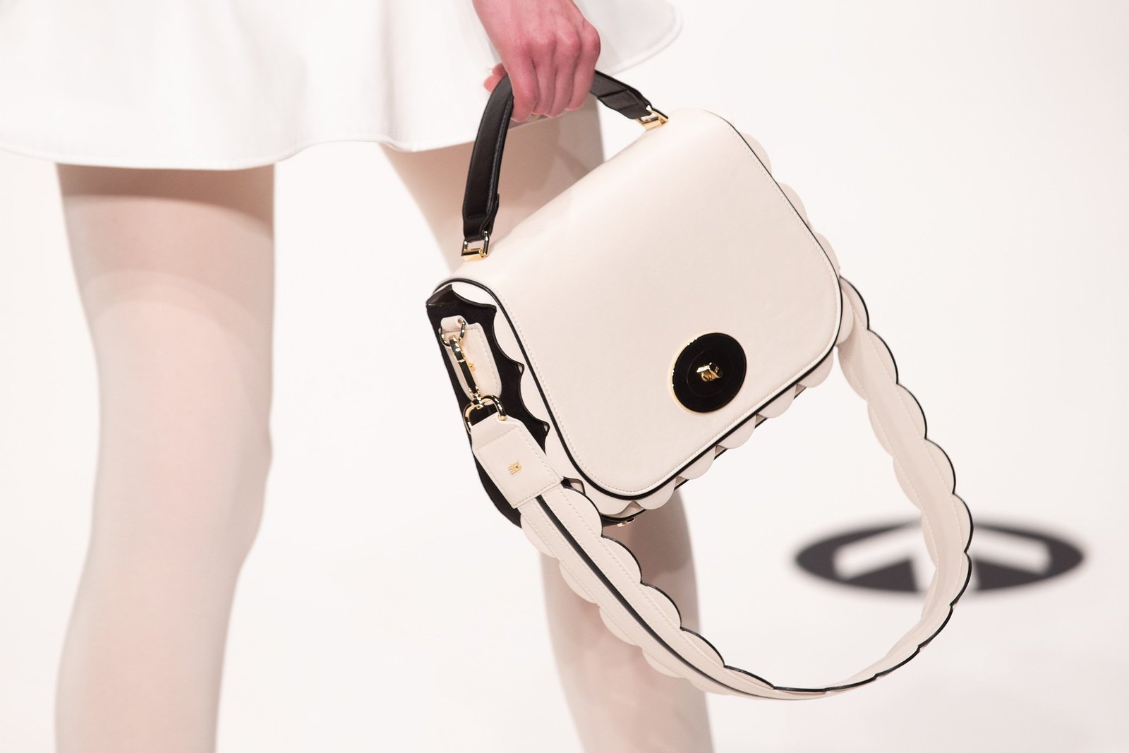 Elisabetta franche fall winter collection F/W 2019-2020 on catwalk during MilanoModaDonna - Milan Fashion Week #mfw bag Elisabetta franche fall winter collection F/W 2019-2020 on catwalk during MilanoModaDonna - Milan Fashion Week #mfw bag