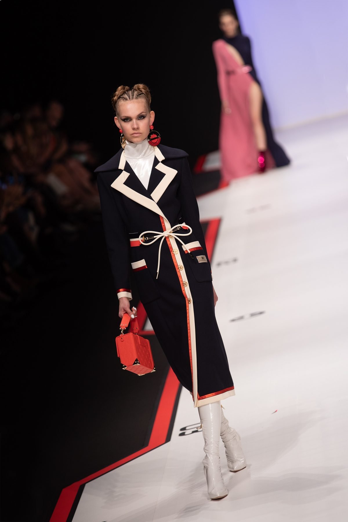 Elisabetta franche fall winter collection F/W 2019-2020 on catwalk during MilanoModaDonna - Milan Fashion Week #mfw Elisabetta franche fall winter collection F/W 2019-2020 on catwalk during MilanoModaDonna - Milan Fashion Week #mfw